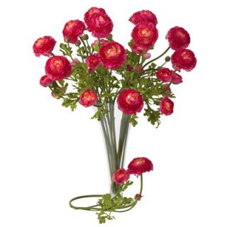 Nearly Natural 23 Ranunculus Stem in Beauty (Set of 12)