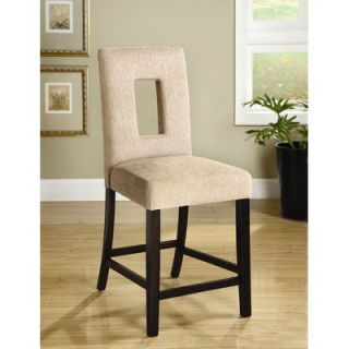 Hokku Designs Catina Upholstered Counter Height Dining Chair in Ivory