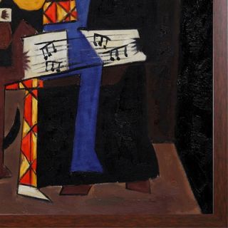  Home Three Musicians Canvas Art by Pablo Picasso Abstract   35 X 31