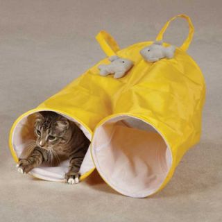Zanies Fishn Fun Pants Cat Toy in Yellow   ZW1758 99
