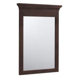 Ronbow Transitional Style 24 x 33 Wood Framed Mirror