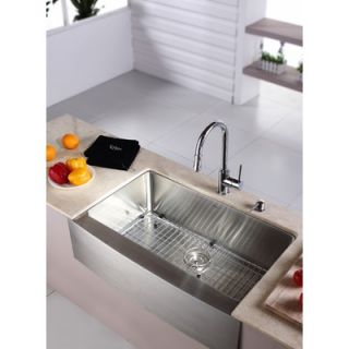  33 Kitchen Sink with Faucet and Soap Dispenser   KHF200 33 KPF1622