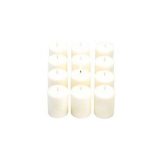  In the Dark White Unscented Votive Candles   Set of 36   LITD V1536