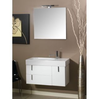 Enjoy NE1 34.9 Wall Mounted Bathroom Vanity Set