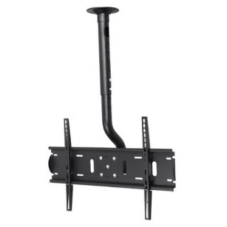  Set Mount Flat Panel TV Ceiling Mount for 37 to 60 Screens in Black