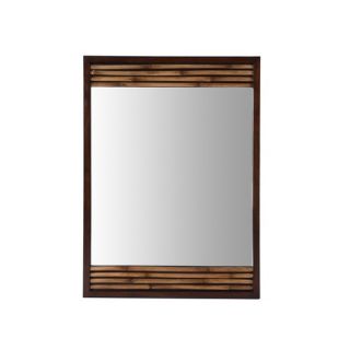 Xylem Bambu 26 x 36 Mirror in Dark