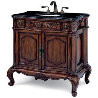 Cole & Company Provence 38 Bath Vanity Set In Aged Chestnut