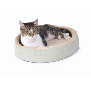 Manufacturing Cuddle Up Heated Cat Bed in Sage