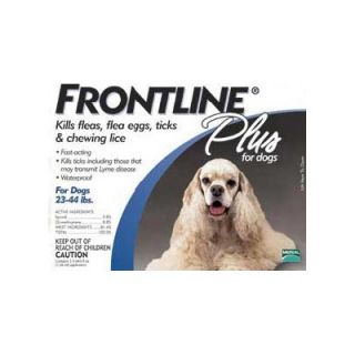 Frontline Plus Flea & Tick Medication For Dogs   78899579015