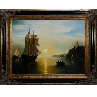  of Fundy Canvas Art by William Bradford Nautical   54 X 44