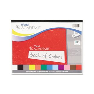 Academie Book of Colors, Construction Paper, 18 x 12, Assorted, 48