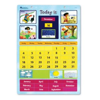 Learning Resources Magnetic Learning Calendar   LER0504