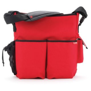 Skip Hop Duo Deluxe Edition Diaper Bag in Red