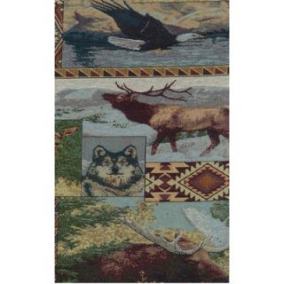 Blazing Needles Tapestry The Wild North Futon Cover   9687/9688/T 53