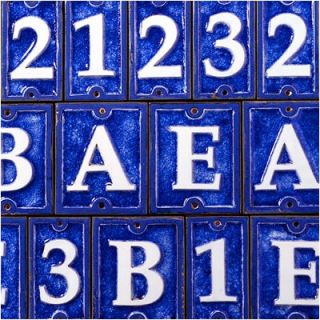 Ecco Ceramic Letter Tiles