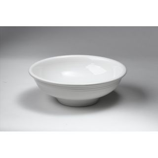 White 64 Oz Pedestal Bowl