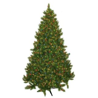 General Foam Plastics Evergreen Fir Prelit Christmas Tree with 700