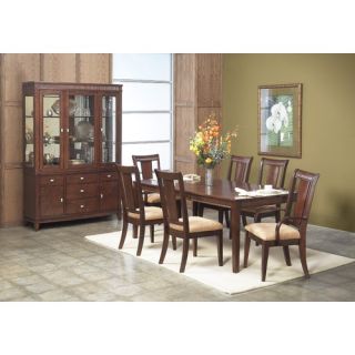 Alpine Furniture Saratoga 7 Piece Rectangular Dining Table