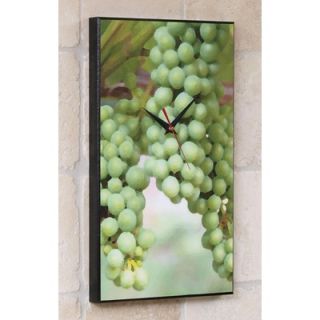 Wilson Studios Wine Grapes Wall Clock