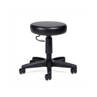 Height Adjustable Swivel Stool with Dual Caster