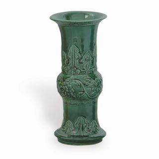 Port 68 Ming Vase in Jade (Set of 2)   ACBM 077 06