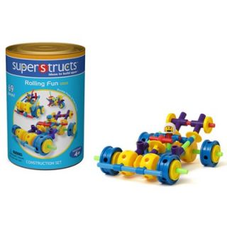 Superstructs Rolling Fun Building 70 Piece Set  