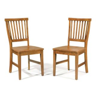 Arts and Crafts Dining Chairs (Set of 2)