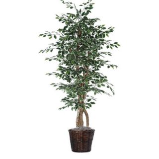 Vickerman Executive 72 Artificial Potted Natural Variegated Ficus