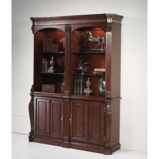 DMi Balmoor 76 H Double Bookcase with Cabinets   7688 109