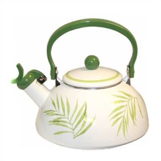  Leaf Whistling Tea Kettle 80 oz. with Optional Accessories