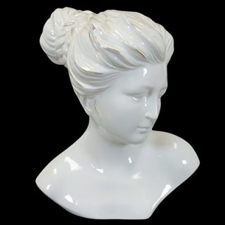 Urban Trends 10 White Ceramic Venus Deco Statue   70346
