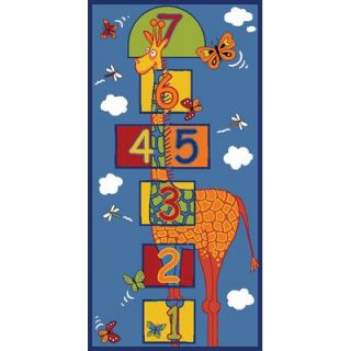 Learning Carpets Play Carpet Hoppin High In The Sky Kids Rug   LC