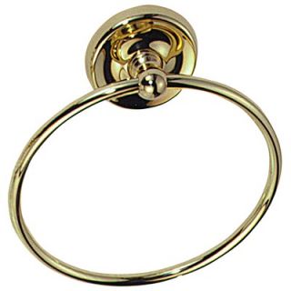 Elizabethan Classics Brass Towel Ring