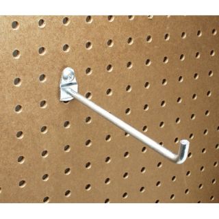 DuraHook 6 In. Single Rod 90 Degree Bend 1/4 In. Dia. Zinc Plated