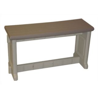 Leisure Accents Plastic Picnic Bench