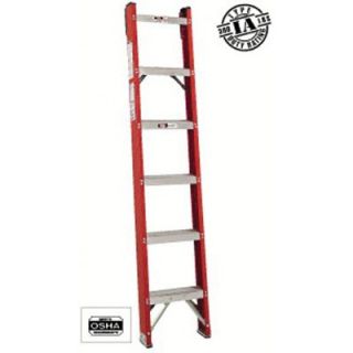 Louisville Ladder FH1000 Series Classic Fiberglass Shelf Ladders   5