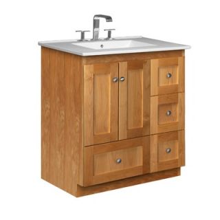 Strasser Woodenworks Simplicity 31 Bathroom Vanity   01.94