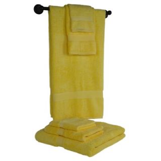 Calcot Ltd. 100% Supima Cotton 6 Piece Towel Set in Sunflower