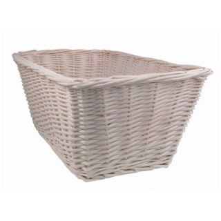 Lambs & Ivy Madison Avenue Baby Basket in White
