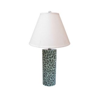 Natural Stone Lamps Rolling Stone Table Lamp in Black and Grey