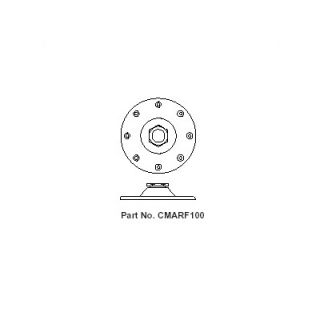 Lucasey Round Ceiling Flange for 1 ID Pipe   CMARF100