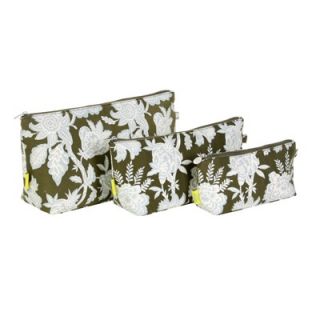 Amy Butler Large Carried Away Everything Cosmetic Bag in Sea Lettuce
