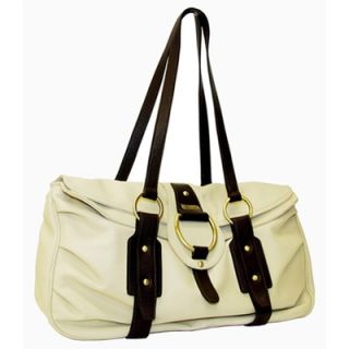 Rioni Virtue Weekend Carrier in Cream with Chocolate