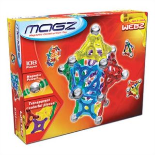 MAGZ Webz 108 Piece Magnetic Kit