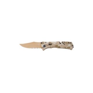 SOG Knives Trident Folder   1/2 Serrated Desert Camo