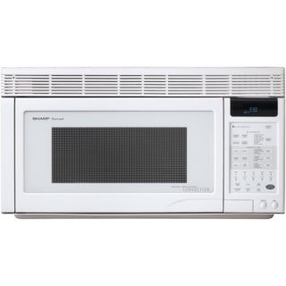Sharp 850W Over the Range Convection Microwave Oven in White