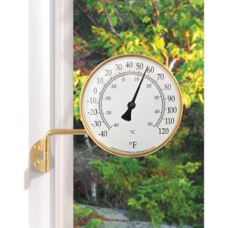 Conant Custom Brass Vermont Dial Thermometer   CCBT6/6C