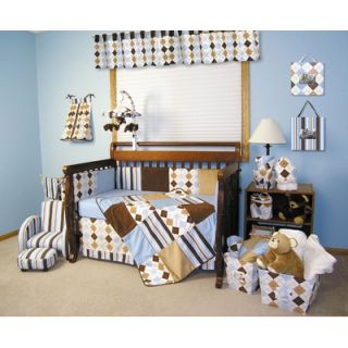 Trend Lab Prep School Blue Crib Bedding Collection   Prep School