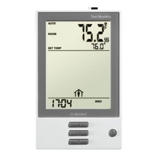 SmartStat Programmable Thermostat for Dual Voltage