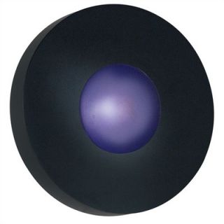 Kenroy Home Burst Outdoor Round Wall Sconce in Cobalt Blue